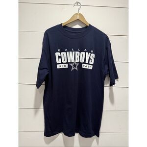 Dallas Cowboys NFC East T-Shirt Blue Men’s L Cotton